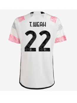 Billige Juventus Timothy Weah #22 Bortedrakt 2023-24 Kortermet